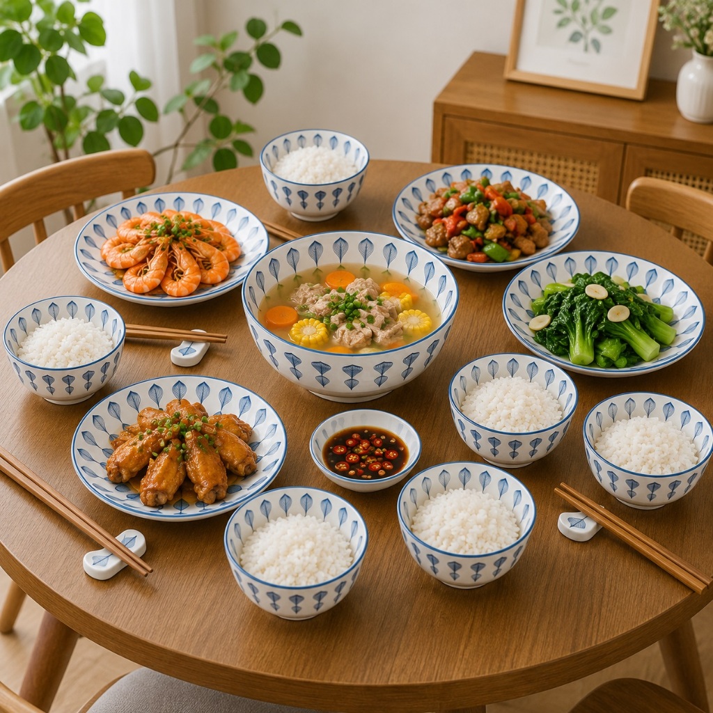 Chén chấm khổng tước
